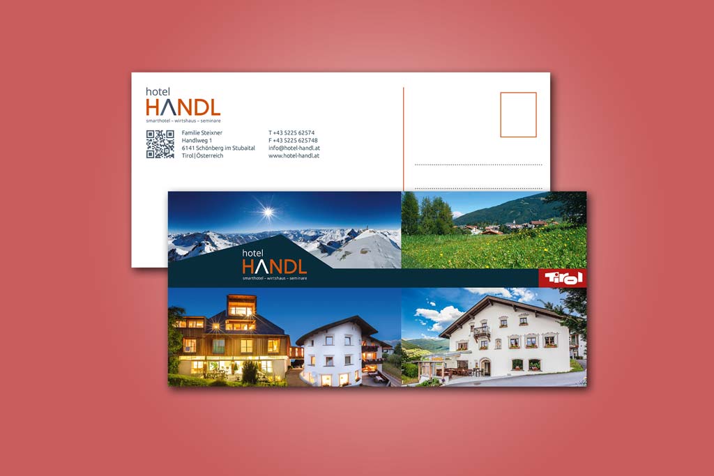 Hotel Handl Postkarte
